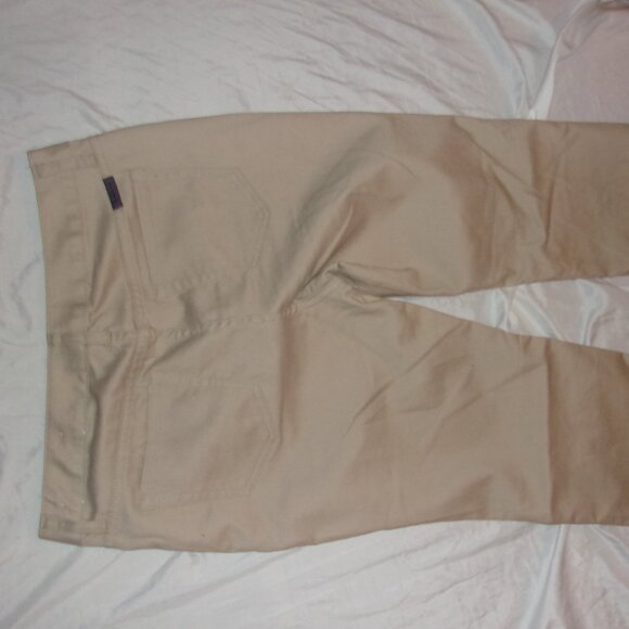 size 8 pants womens tan jeans career casual dress trousers eight work - Picture 4 of 6